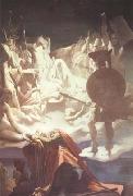Jean Auguste Dominique Ingres The Dream of Ossian (mk10) oil painting picture wholesale